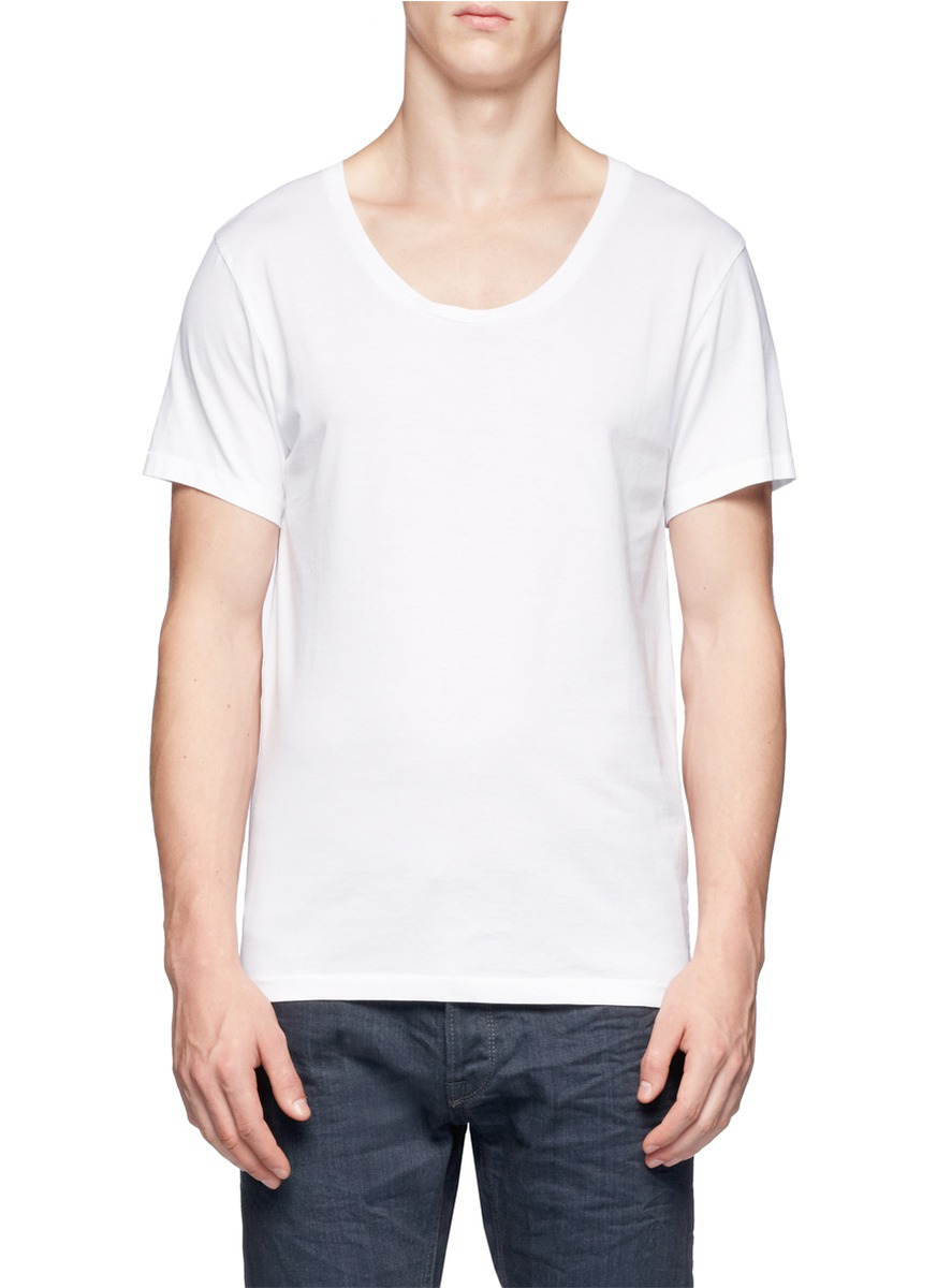 ACNE STUDIOS - 纯棉T恤 - 特卖 | 白色 短袖 T