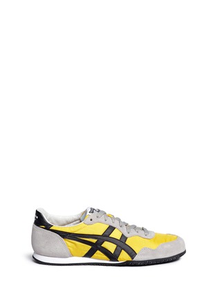 ONITSUKA TIGER - SERRANO品牌标志系带运动鞋 | 黄色 跑鞋 运动鞋 | 女装 | Lane Crawford - 流行品牌网上商城