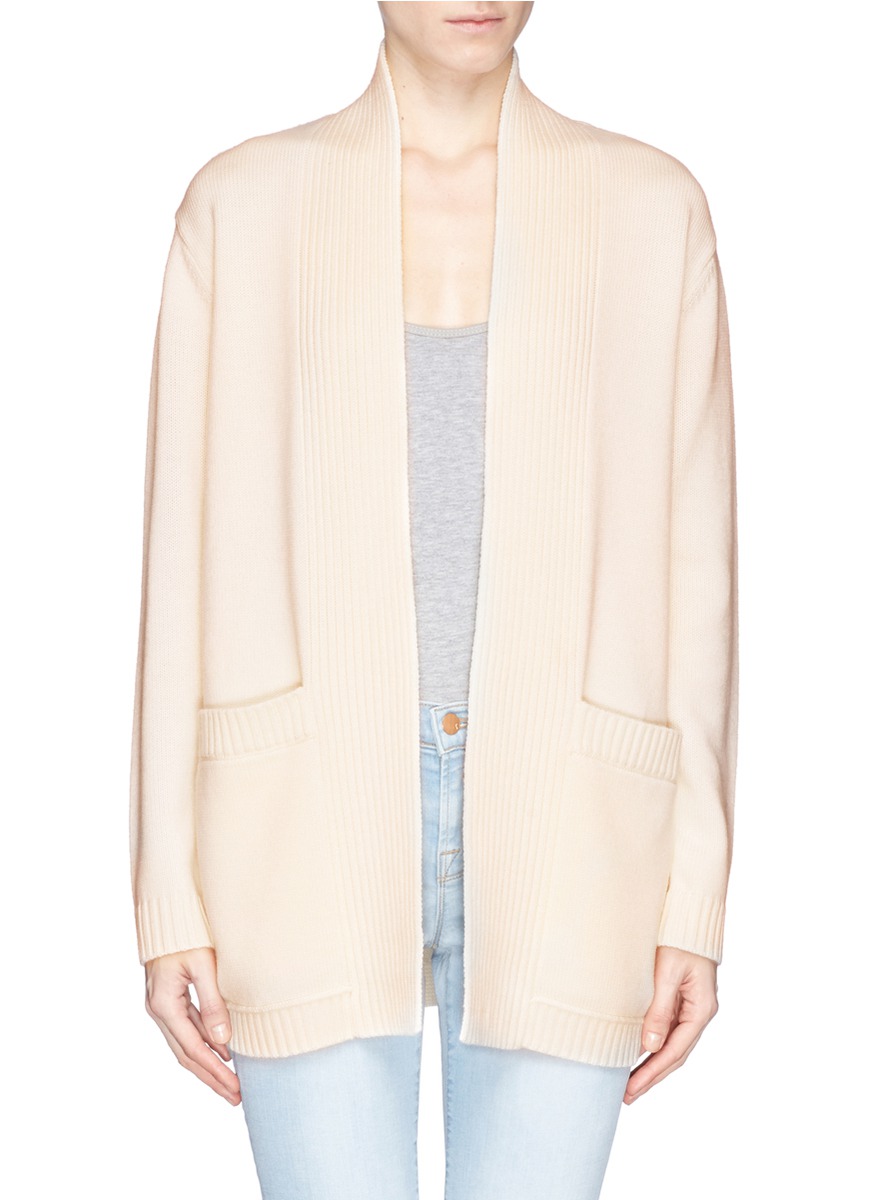 TORY BURCH - Bruna羊毛针织开衫 | 中性 长袖 针织衫 | 女装 | Lane Crawford - 流行品牌网上商城