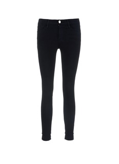 FRAME DENIM LE HIGH SKINNY不对称裤脚修身牛仔裤