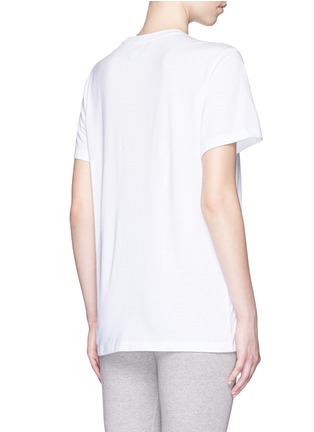 ADIDAS - 日本风印花品牌标志T恤 | 白色 上装