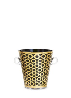 JONATHAN ADLER NEWPORT 24K镀金玻璃冰桶