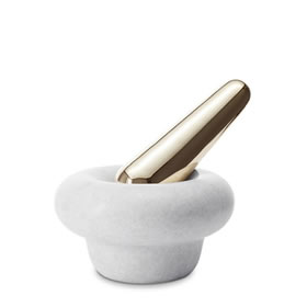 TOM DIXON STONE PESTLE AND MORTAR