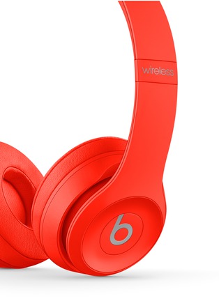 细节 –点击放大 - BEATS - SOLO³ 无线头戴式耳机（红色）