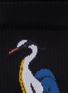 细节 - 点击放大 - HERON PRESTON - 苍鹭鸟提花双层短袜