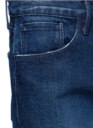 细节 - 点击放大 - 3X1 - WM3直脚修身须边牛仔裤