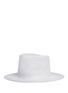 模特儿示范图 - 点击放大 - Clyde - Pinch crown Panama straw hat