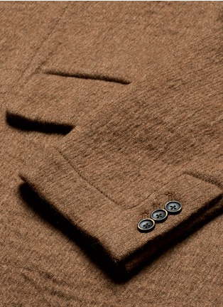 细节 - 点击放大 - UMA WANG - Giovanni刷毛初剪羊毛大衣