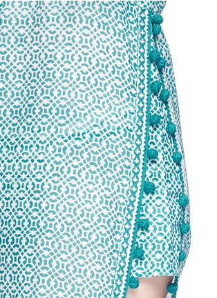 细节 - 点击放大 - TALITHA - Moroccan木刻版画印花罩衫