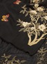 细节 - 点击放大 - JANAVI - Enchanted Forest金银丝线花卉蝴蝶刺绣羊绒围巾