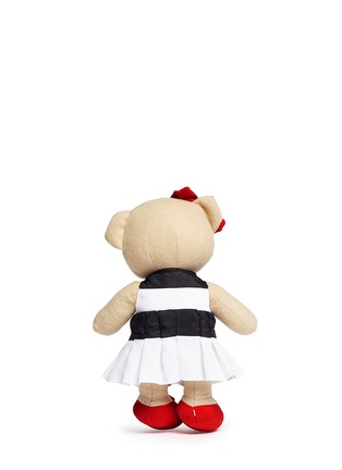 背面 - 点击放大 - ALICE + OLIVIA - 条纹裙子蝴蝶结小熊