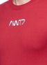 细节 - 点击放大 - DOUBLET - AW17刺绣修身纯棉T恤