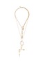 首图 - 点击放大 - MOUNSER - Micro Kinesis镀金人造珍珠层叠吊坠项链