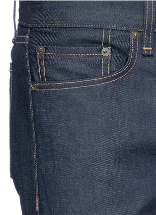 细节 - 点击放大 - RAG & BONE - Standard Issue Fit 2修身纯棉牛仔裤