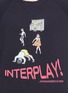 细节 - 点击放大 - JOHNUNDERCOVER - Interplay玩乐儿童印花鱼鳞布卫衣