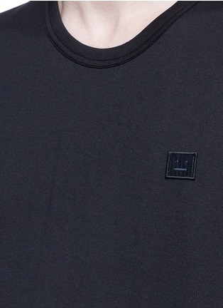 细节 - 点击放大 - ACNE STUDIOS - Nash Face表情徽章纯棉T恤