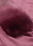 细节 - 点击放大 - VALENTINO GARAVANI - Fox fur trim cashmere twill scarf