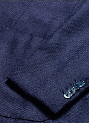 细节 - 点击放大 - ISAIA - Gregory Drop 7 羊绒斜纹布西服套装