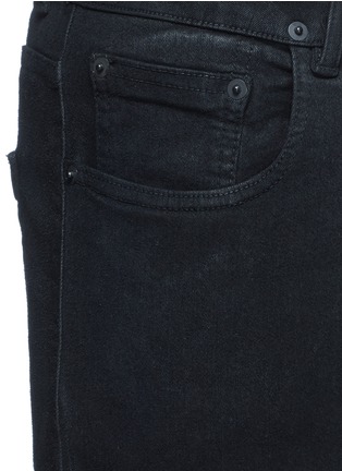 细节 - 点击放大 - RICK OWENS DRKSHDW - Detroit涂蜡低腰修身牛仔裤