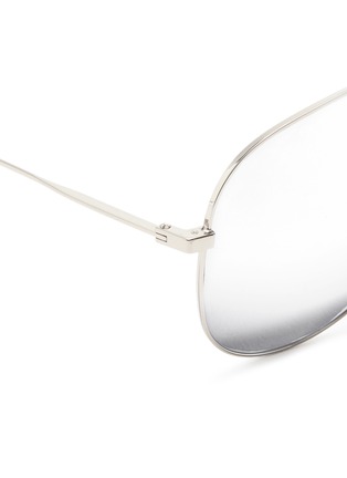 细节 - 点击放大 - SAINT LAURENT - Classic 11镜面金属飞行员太阳眼镜