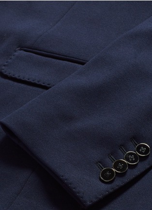 细节 - 点击放大 - DOLCE & GABBANA - 金属装饰钮扣修身西服外套