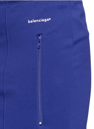 细节 - 点击放大 - BALENCIAGA - 品牌标志印花长裤