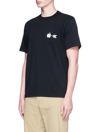 正面 -点击放大 - SACAI - Madness及苹果箭头图案纯棉口袋T恤