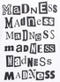 细节 - 点击放大 - SACAI - Madness英文字纯棉T恤
