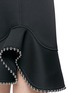 细节 - 点击放大 - ALEXANDERWANG - 金属圆珠斜纹布连衣裙