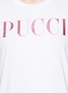 细节 - 点击放大 - EMILIO PUCCI - 品牌标志纯棉T恤