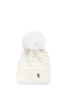 首图 - 点击放大 - MONCLER - 品牌标志刺绣徽章初剪羊毛针织帽