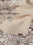 细节 –点击放大 - FRETTE - Tweed Flower特大双人床花卉提花床品四件套－米色及深红色