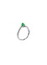模特儿示范图 - 点击放大 - SAMUEL KUNG - Diamond jadeite 18k white gold ring