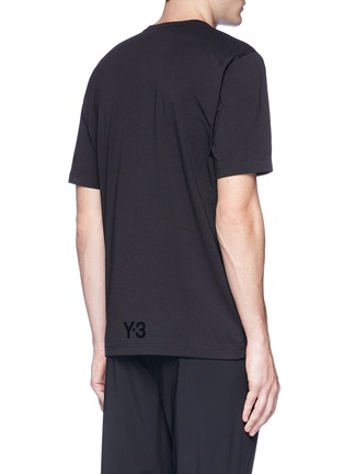 背面 - 点击放大 - Y-3 - 抽象条纹纯棉T恤