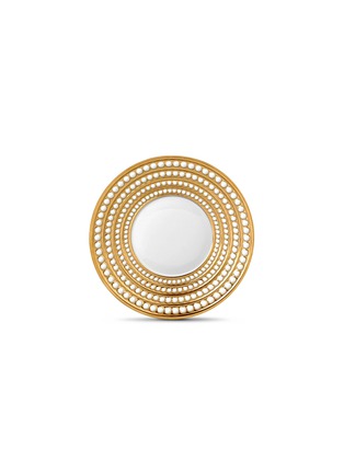 细节 –点击放大 - L'OBJET - Perlée圆珠围边镀金茶杯套装－金色
