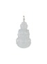 首图 - 点击放大 - SAMUEL KUNG - Diamond jade 18k white gold Guanyin pendant