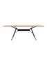 首图 –点击放大 - NOVEL CABINET MAKERS - Bridge金属桌腿橡木板餐桌－自然木色