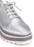 细节 - 点击放大 - STELLA MCCARTNEY - Sneak-Elyse环保合成皮革厚底便鞋