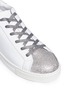 细节 - 点击放大 - RENÉ CAOVILLA - 水钻装饰小羊皮运动鞋