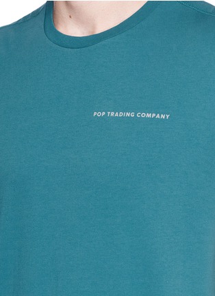细节 - 点击放大 - Pop Trading Company - 品牌标志纯棉T恤