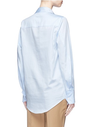 背面 - 点击放大 - STELLA MCCARTNEY - DAMIANE垂褶衣领府绸衬衫