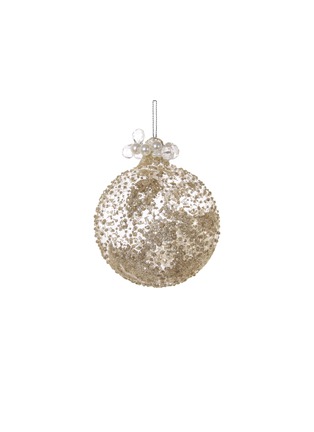 首图 - 点击放大 - TOPSHOP - Beaded small glass Christmas ornament