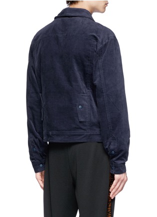 背面 - 点击放大 - STAFFONLY - Iornbridge工装风平绒衬衫夹克