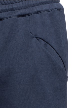 细节 - 点击放大 - STAFFONLY - Finno修身纯棉运动裤