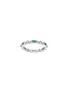 首图 - 点击放大 - CENTAURI LUCY - 钻石绿宝石点缀18K白金戒指