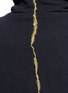 细节 - 点击放大 - HAIDER ACKERMANN - Perth刺绣条纹纯棉连帽卫衣