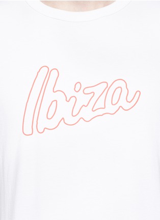 细节 - 点击放大 - Bianca Chandôn - Ibiza纯棉T恤