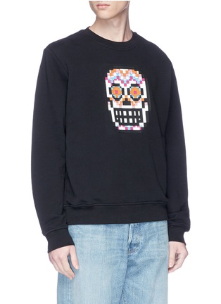 正面 -点击放大 - 8-BIT - Muertos Skull中性款像素骷髅头图案卫衣