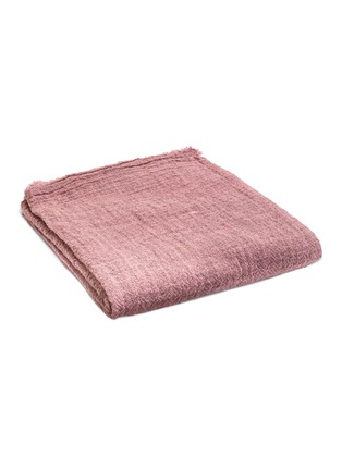 首图 –点击放大 - SOCIETY LIMONTA - Lose羊毛纱布薄毯－粉色