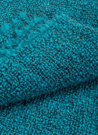  - SOCIETY LIMONTA - Big羊毛圈圈纱薄毯－蓝绿色
